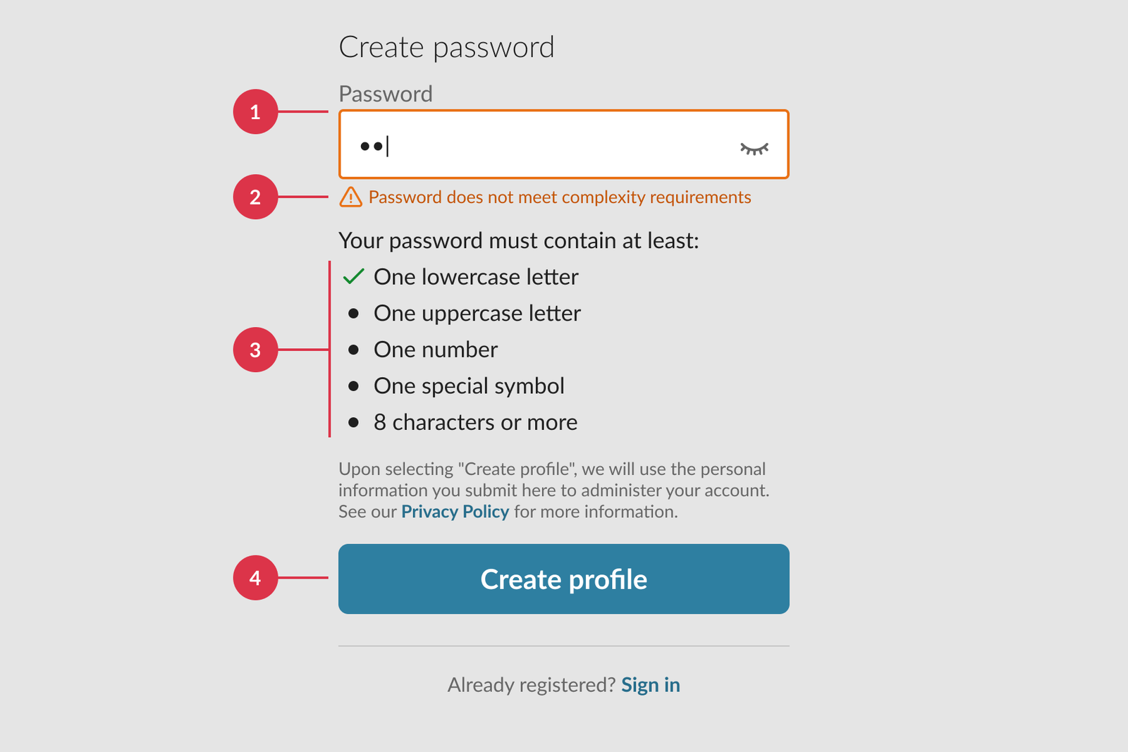 Password System Design Redesigning Password Policy to Reduce Support Burden | UX Case Study ...