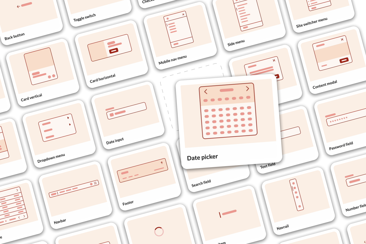 Core Ui Component Set From Fragmented Components to a Unified Design System - UX Case Study ...